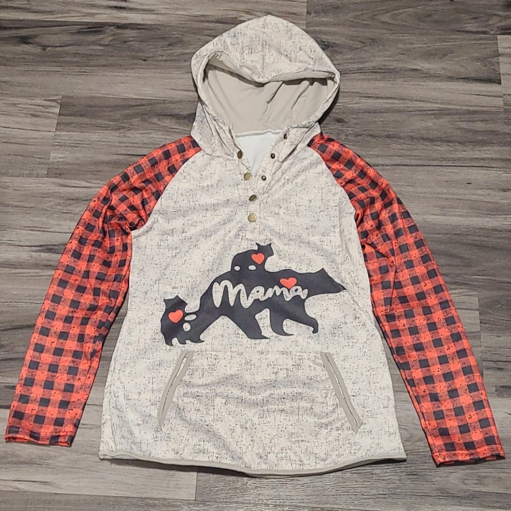 Lightweight mama bear swearshirt